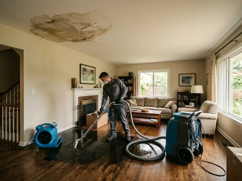 attic-pipe-burst-ceiling-drip-008 — frequently asked questions, Water Damage Restoration & Carpet Care in Lansing, KS